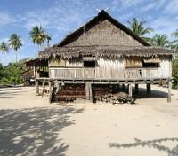 Traditional house in Bibil Village